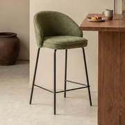 Barkruk Met Ronde Rugleuning Groen