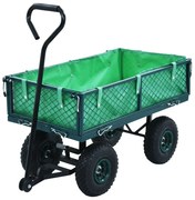 vidaXL Tuinwagen 250 kg groen