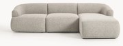 Modulaire bouclé hoekbank Sofia (3-zits)