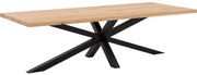 Goossens Eettafel Blade, Strak blad 280 x 100 cm 6 cm dik