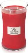 WoodWick geurkaars - Large Hourglass - Crimson Berries