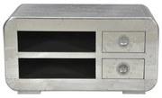 Tv-meubel Zilver Aluminium 100 Cm - 100x45x50cm.