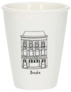 Gevel mok, Breda, porselein, 200 ml