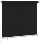 vidaXL Rolgordijn voor buiten 160x140 cm zwart