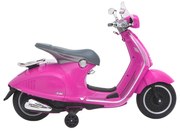 vidaXL Speelgoedmotor elektrisch Vespa GTS300 roze