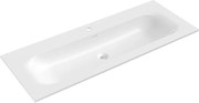Mexen Vela ingebouwde wastafel 121 x 46,5 cm, glanzend wit - 25231200