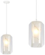 HANGLAMP WIT MARMER APP909-1CP