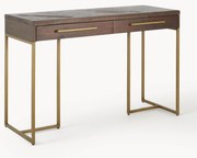 Visgraat sidetable Class met acaciahoutfineer