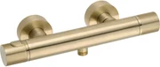 Ben Engraved Line douche thermostaatkraan geborsteld messing pvd