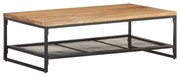 vidaXL Salontafel 110x60x35 cm massief acaciahout