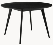 Ronde eettafel Yumi van rubberhout, Ø 115 cm