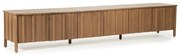 Eleonora Jake Modern Tv-meubel Eikenhout Bruin 264 Cm - 264x47x50cm.