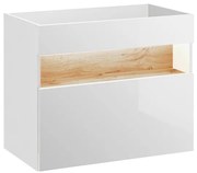 Comad Bahama White 821 FSC onderkast 80cm wit