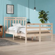 vidaXL Bedframe massief hout 120x200 cm