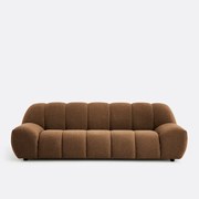 4-zits bank van dikke bouclette Nuria