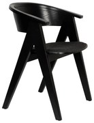 Zuiver Ndsm Design Eetkamerstoel Zwart Hout