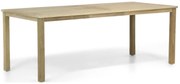 Dining Tuintafel Rechthoekig 210 x 90 cm Old teak greywash Weston
