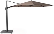 Zweefparasol  3.5m T2 premium (excl. voet) Taupe-naturel-bruin Platinum Challenger