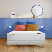 Matras met pocketveren, 7 zones, brandvertragende behandeling