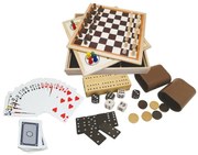 Clown Games Spelletjesdoos 9-in-1 hout