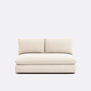 Modulaire 2-zitsbank.gemêleerd polyester, Malo