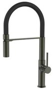 GO by Van Marcke keukenkraan - 45cm - opbouw - mengkraan - draaibaar - messing gunmetal 22720-393QS