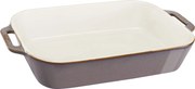 Staub Ceramique Ovenschaal 34 cm, Rechthoekig, Antiek grijs - Ceramique - Staub
