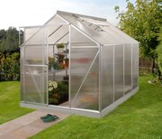 Vitavia Triton serre - 5m² - met 4 mm polycarbonaat - Aluminium