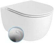 Bruckner Glanz randloos toilet met vortex spoeling 36x54cm wit