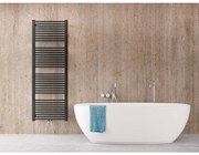 Instamat Rim elektrische radiator 60x150cm 800watt inclusief wandconsoles Soft zwart RI150.60EB02