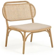 Kave Home Doriane Retro Webbing Fauteuil Naturel