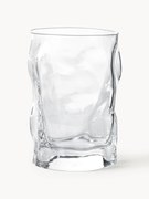Waterglazen Sorgente in organische vorm, 6 stuks