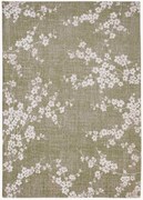 Wasbaar jacquard in- & outdoor vloerkleed Sakura