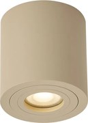 Moderne plafondspot taupe GU10 50mm IP44 - Capa