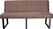 Eetkamerbank - Hengelo - stof Element grijsbruin 05 - 160 cm