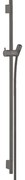 Hansgrohe Unica UnicaS Puro glijstang 90cm m. Isiflex`B doucheslang 160cm brushed black chroom 28631340