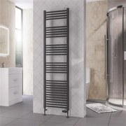 Eastbrook Rion handdoekradiator 50x180cm 985W antraciet