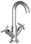 Schutte ELIOT tweegreepskraan wastafel, chroom