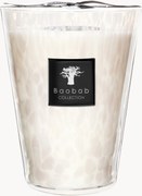 Geurkaars White Pearls (orchidee, fresia, muskus)