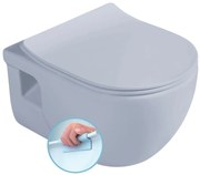 Sapho Brilla randloze toiletpot 36.5x53cm lichtblauw mat