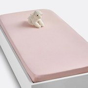 Hoeslaken babybed in effen jersey, Scenario