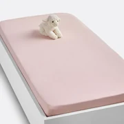 Hoeslaken babybed in effen jersey, Scenario
