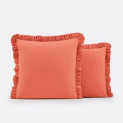 Kussensloop met volant in gewassen katoen, Scenario