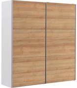 Goossens Kledingkast Easy Storage Sdk, 203 cm breed, 220 cm hoog, 2x 3 paneel schuifdeuren