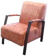 Fauteuil - Giulietta - velours Adore roze 166