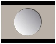 Sanicare Q-mirrors spiegel rond 70 cm zonder omlijsting / PP geslepen SR.700