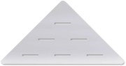 LoooX Corner Shelf inbouw hoekplanchet 30x22x1 cm wit