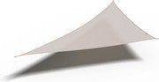 Platinum schaduwdoek Coolfit - driehoek - 500 op 500 op 710 cm - greige (grijs/beige)