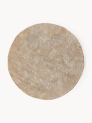 Rond hoogpolig vloerkleed Leighton