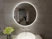 Mueller Oreo ronde spiegel met LED-verlichting 60cm